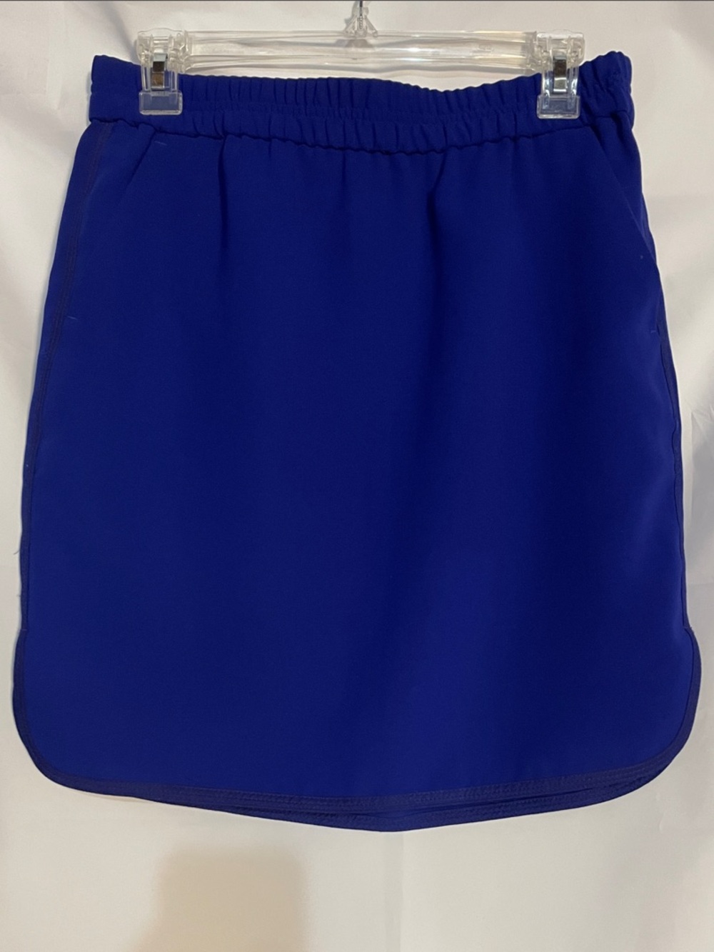 J. Crew Mini Skirt in Cobalt Blue, size 4